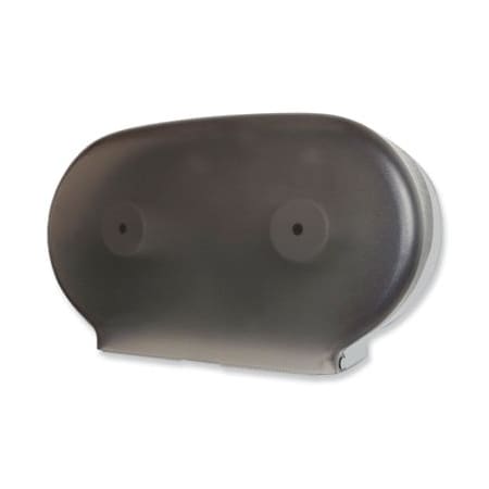 Gen , TWIN TISSUE DISPENSER, 19.5in X 5.5in X 11.25in, TRANSPARENT 1602